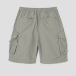 8 seconds Nylon Cargo Shorts — Khaki