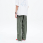 8 seconds Lightweight Cotton Banding Pants — Khaki