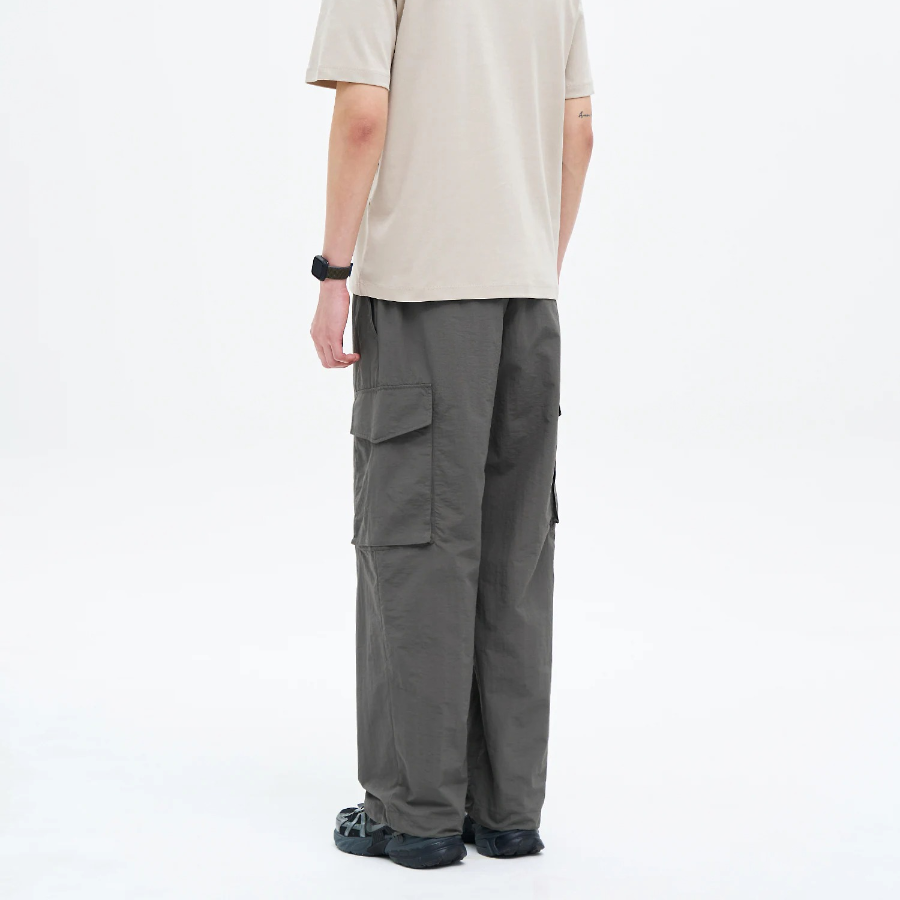 8 seconds Nylon Cargo Pants — Khaki
