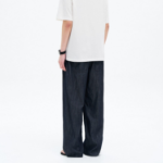 8 seconds Lightweight Full Banding Wide-Fit Denim — Navy
