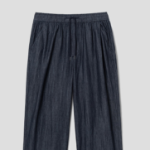 8 seconds Lightweight Full Banding Wide-Fit Denim — Navy