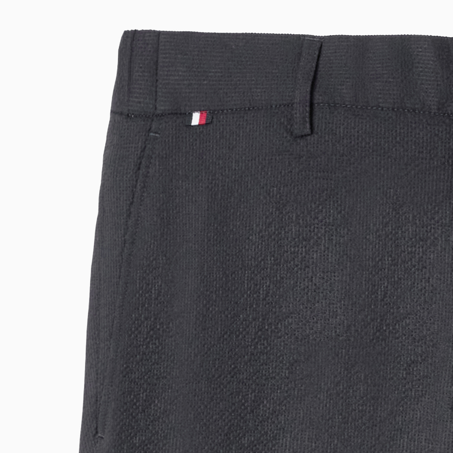 TOMMY HILFIGER [Official Headquarters] Seersucker Tapered Slacks