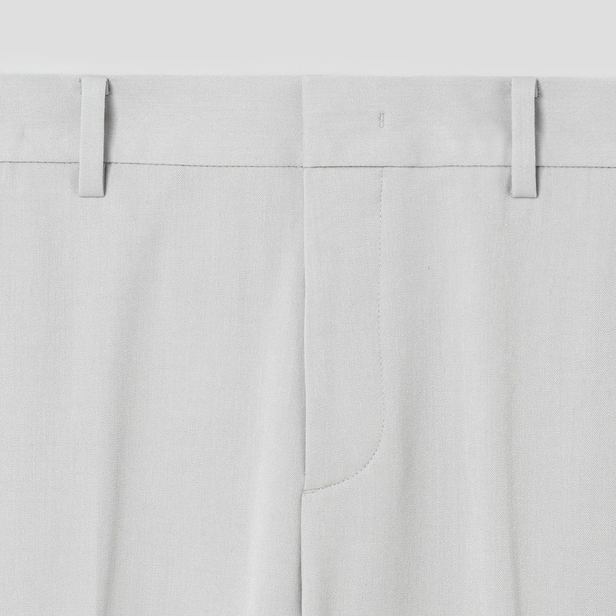 8 seconds [Daily Slacks] Semi-Wide Fit Basic Slacks — Ivory