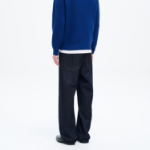 8 seconds Essential Wide-Fit Denim Pants — Navy