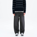 8 seconds Essential Wide-Fit Denim Pants — Ash