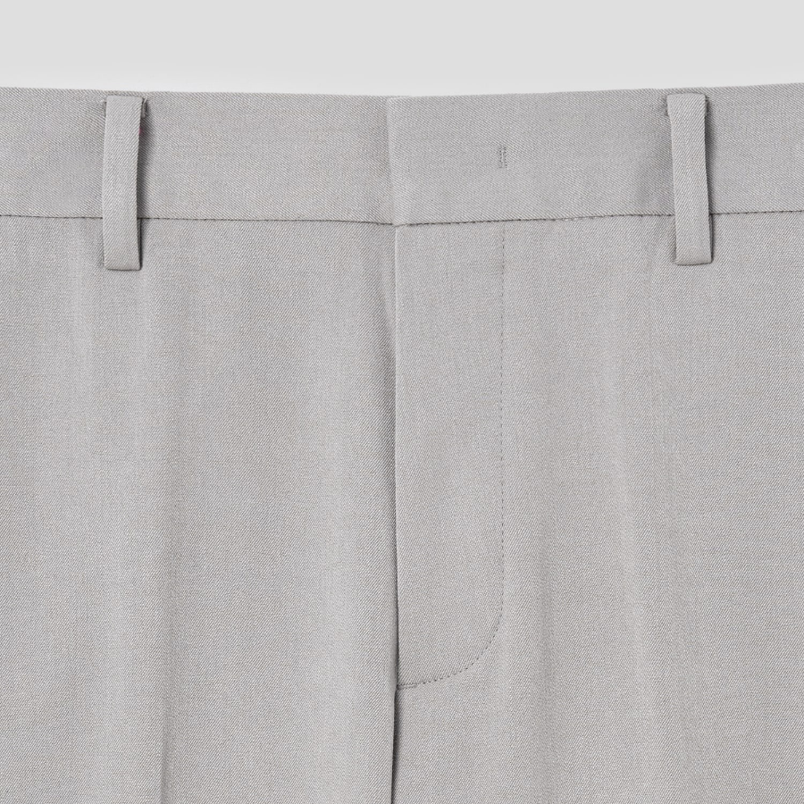 8 seconds [Everyday Slacks] Slim-Fit Basic Slacks — Beige
