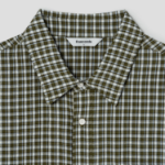 8 seconds Check Short-Sleeve Shirt — Khaki