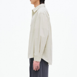 8 seconds 60s Cotton Poplin Overfit Shirt — Beige