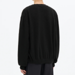 8 seconds Cool Touch Round Button Cardigan — Black