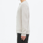 8 seconds Raccoon Blended Round Cardigan — Beige