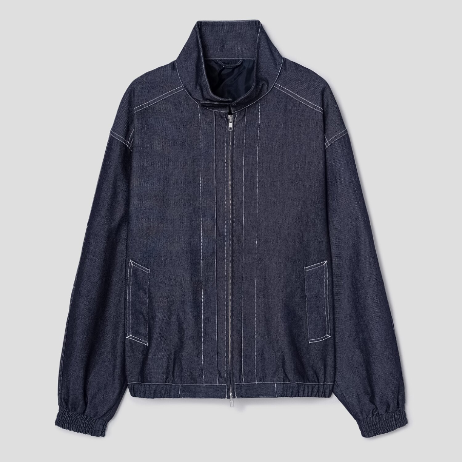 8 seconds Non-Fade Denim Outer — Navy