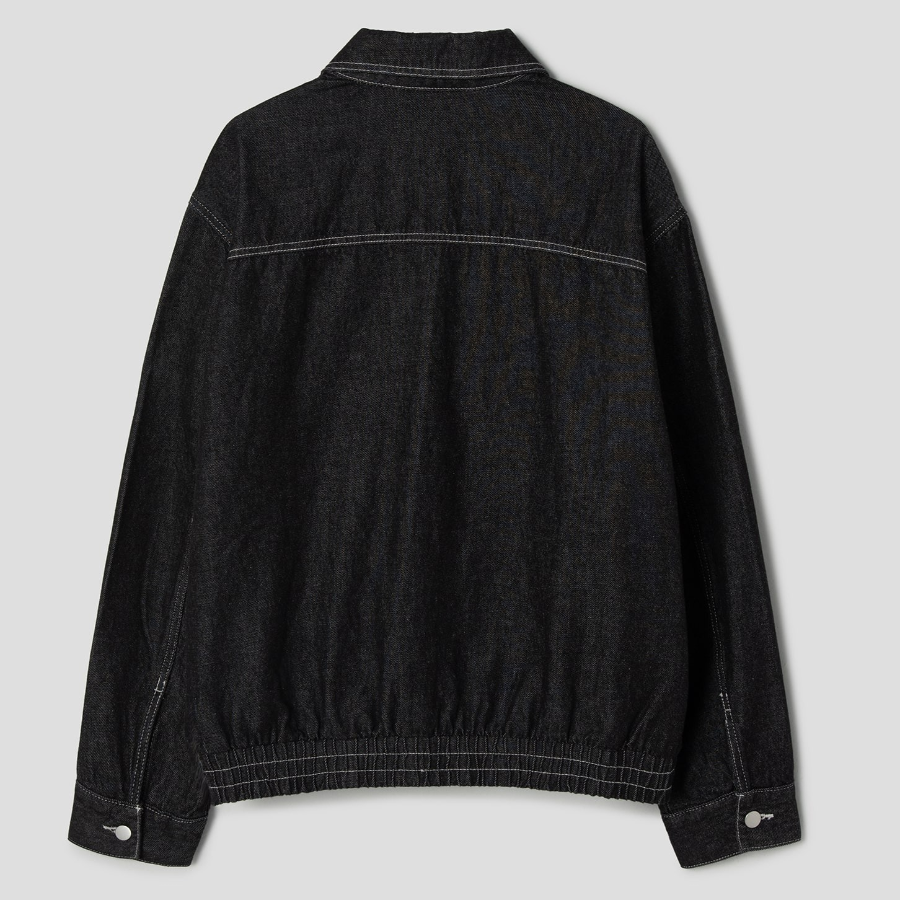 8 seconds Denim Drizzler Jacket — Black