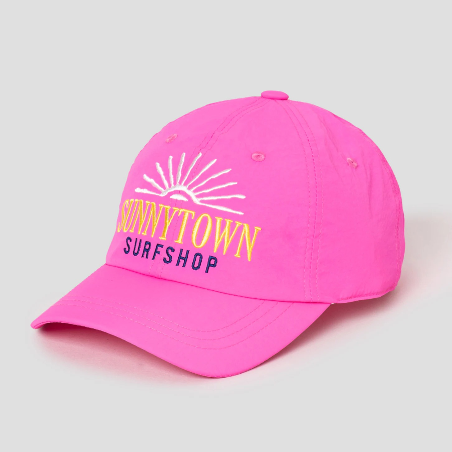 8 seconds Nylon Graphic Ball Cap — Pink