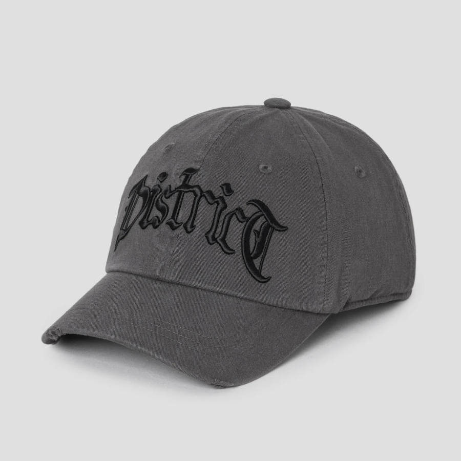 8 seconds Cotton Volume Embroidery Ball Cap — Ash
