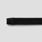 8 seconds 30mm Tube Style Elastane Belt — Black