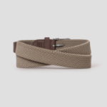 8 seconds 30mm Tube Style Elastane Belt — Beige