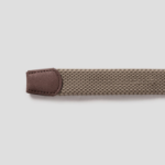 8 seconds 30mm Tube Style Elastane Belt — Beige