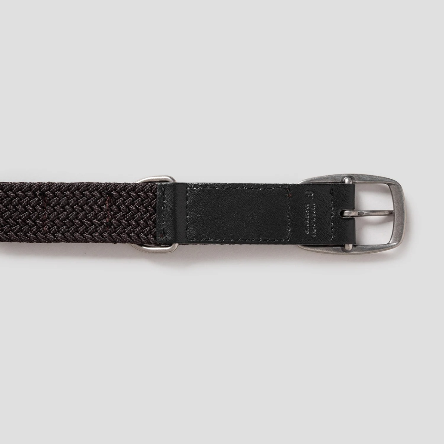 8 seconds 30mm Elastane Long-Length Belt — Brown