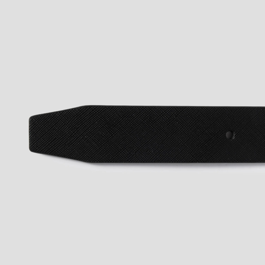 8 seconds 30mm Reversible Rotating Buckle Belt — Black