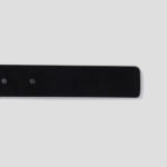 8 seconds 30mm Basic Square Buckle Belt — Black