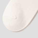 8 seconds Cotton Blend Mid-Length Solid Socks — Ivory