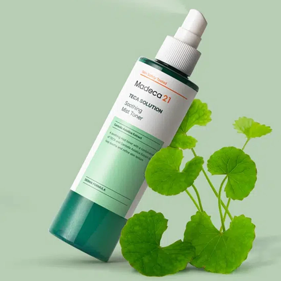 Тонер-мист Madeca21 TECA Solution Soothing Mist Toner, 200 мл, 150 шт