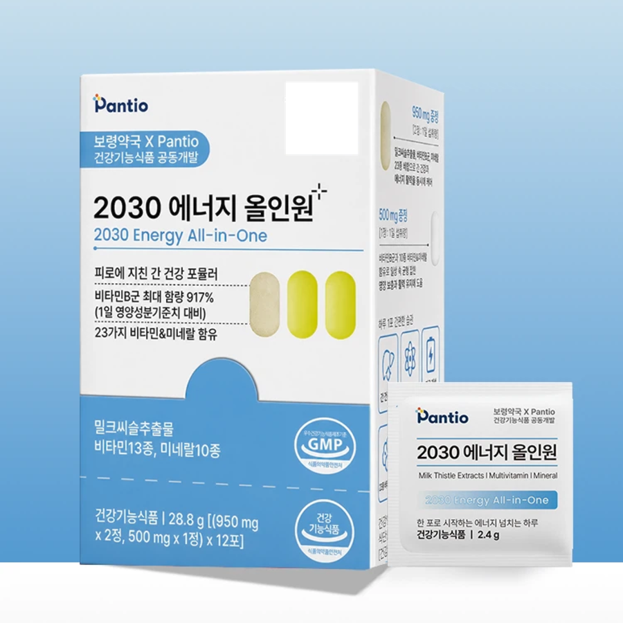 Энергетический комплекс Boryeong X Pantio 2030 All-in-One,24 упаковки (опт)