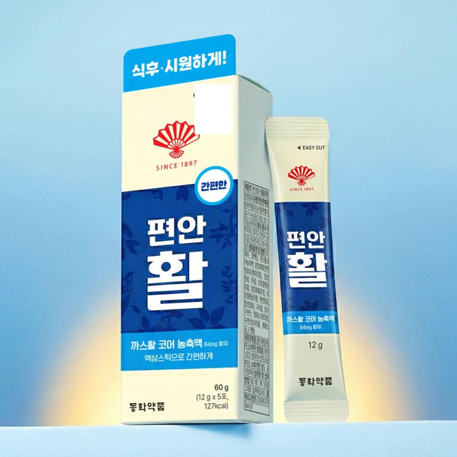 Пакетики Donghwa Buchaepyo Pyeonanhwal,36 упаковок (опт)