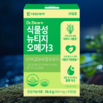 Растительная Омега-3 Daewoong Pharmaceutical Plant-Based Nutigio Omega 3, 12 упаковок (опт)