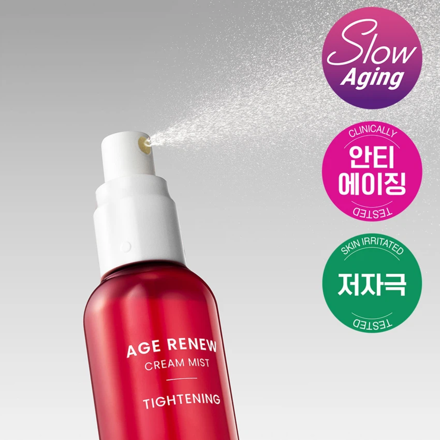 [1+1] AHC Age Renew Cream Mist Tightening, 100 мл × 2
