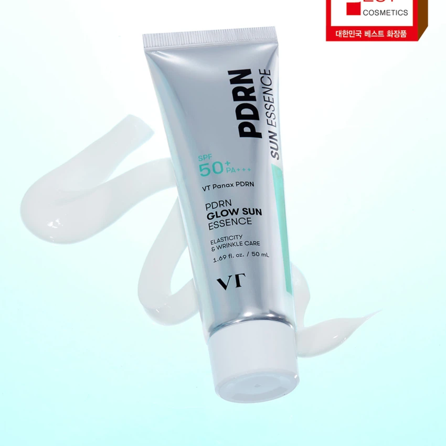 [1+1] VT PDRN Glow Sun Essence, 50 мл × 2