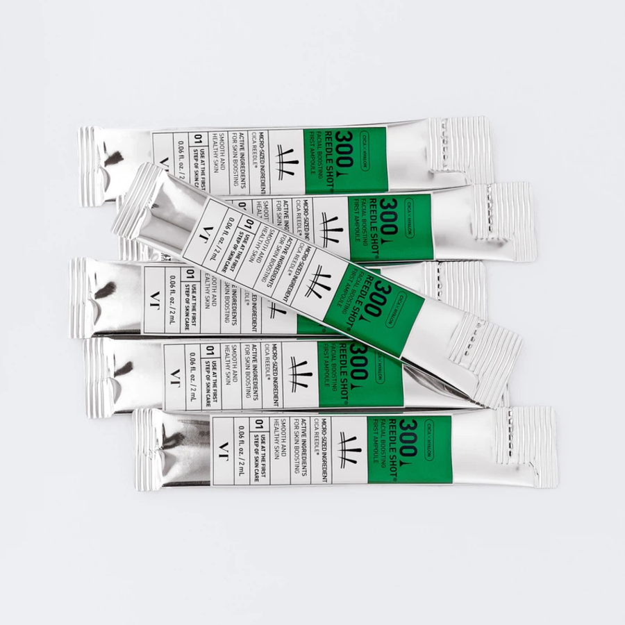 [1+1] VT Reedle Shot 300 Facial Boosting First Ampoule, 2 мл × 6 шт. × 2