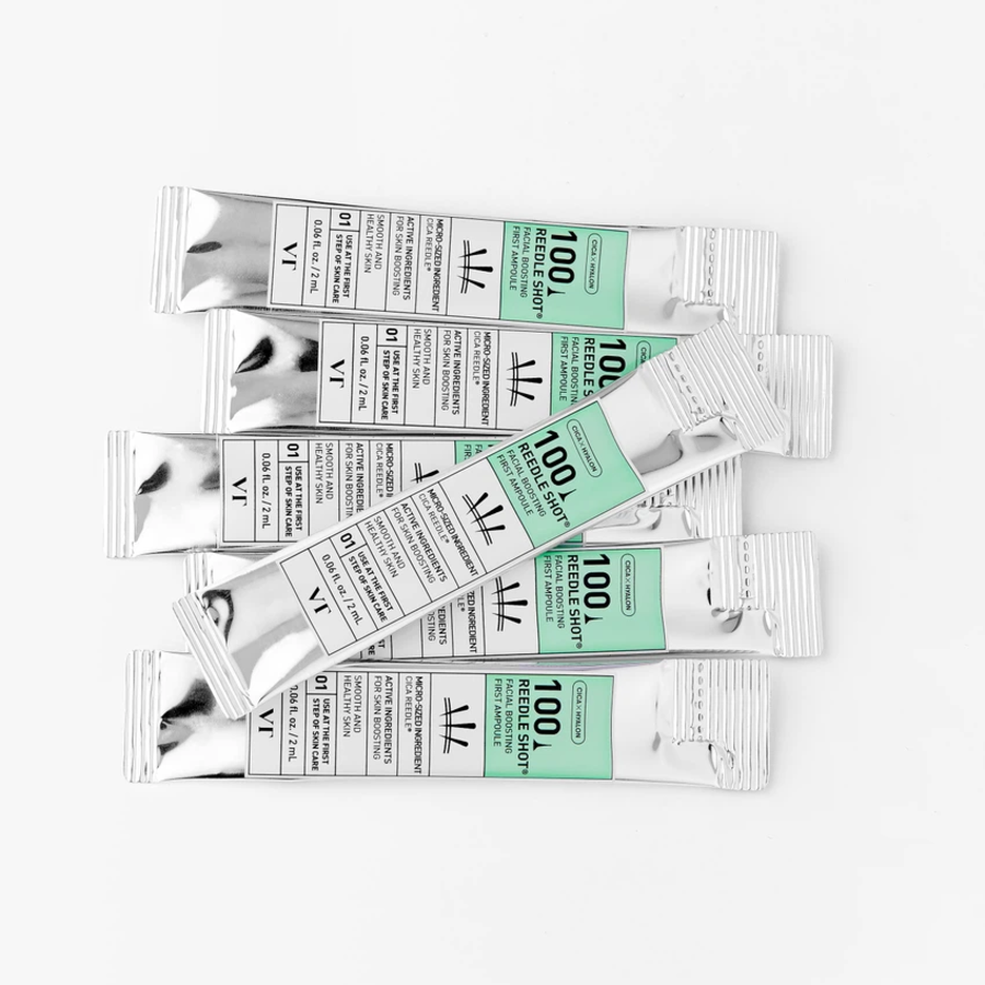[1+1] VT Reedle Shot 100 Facial Boosting First Ampoule, 2 мл × 6 шт. × 2