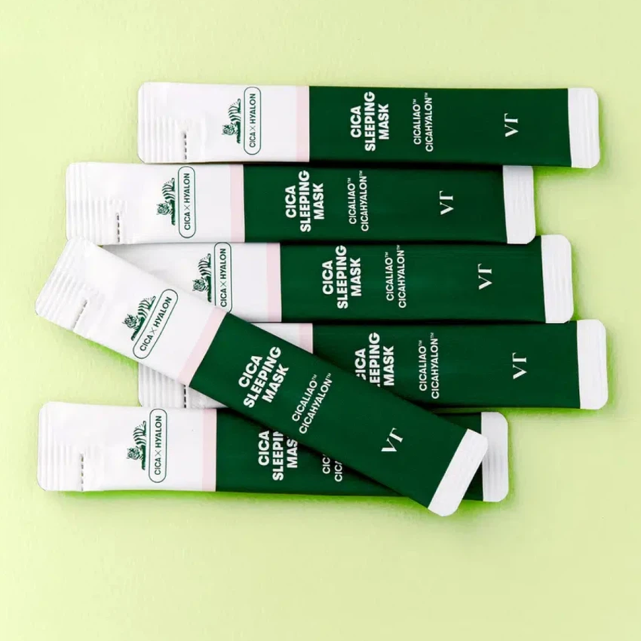 [1+1] VT Cica Sleeping Mask, 4 мл × 6 шт. × 2