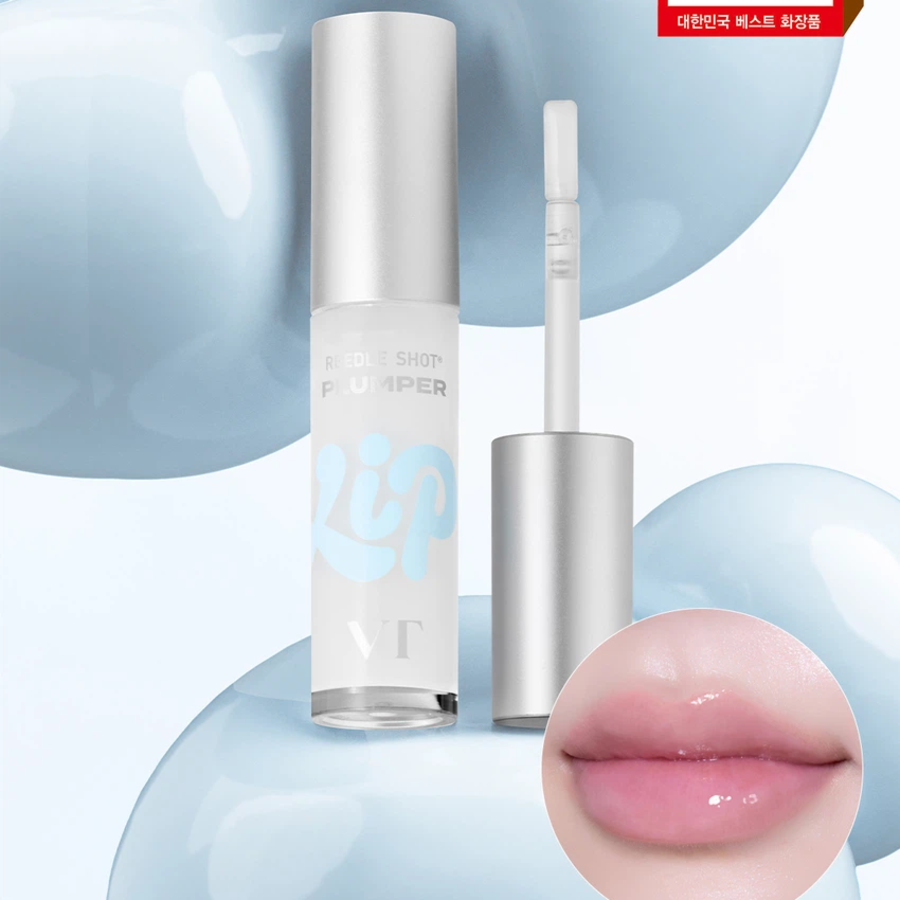[1+1] VT Reedle Shot Essence Lip Plumper 01 Milky Blur × 2