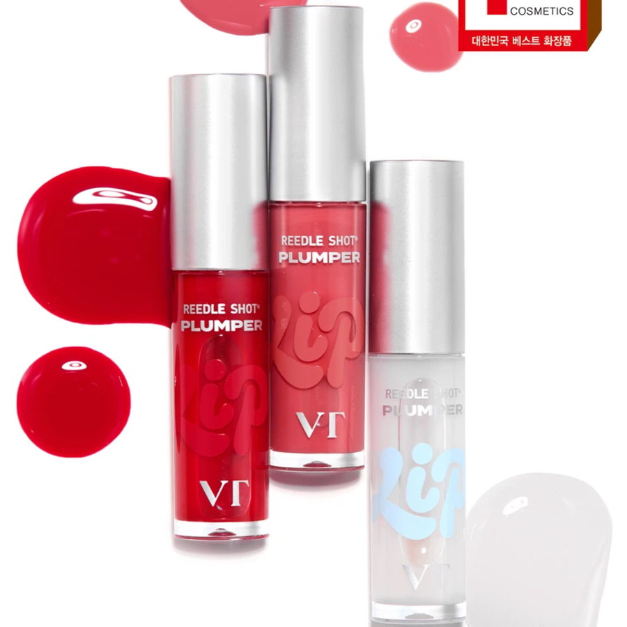 [1+1] VT Reedle Shot Essence Lip Plumper 01 Milky Blur × 2