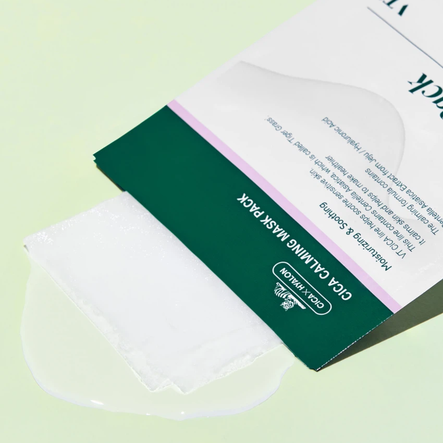 [1+1] VT Cica Calming Mask, 4 шт. × 2