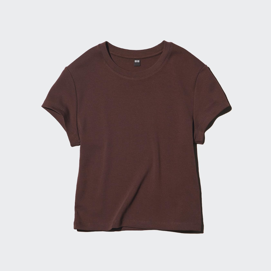 UNIQLO Mini T — укороченная женская футболка