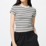 UNIQLO Mini T Stripe A — женская футболка