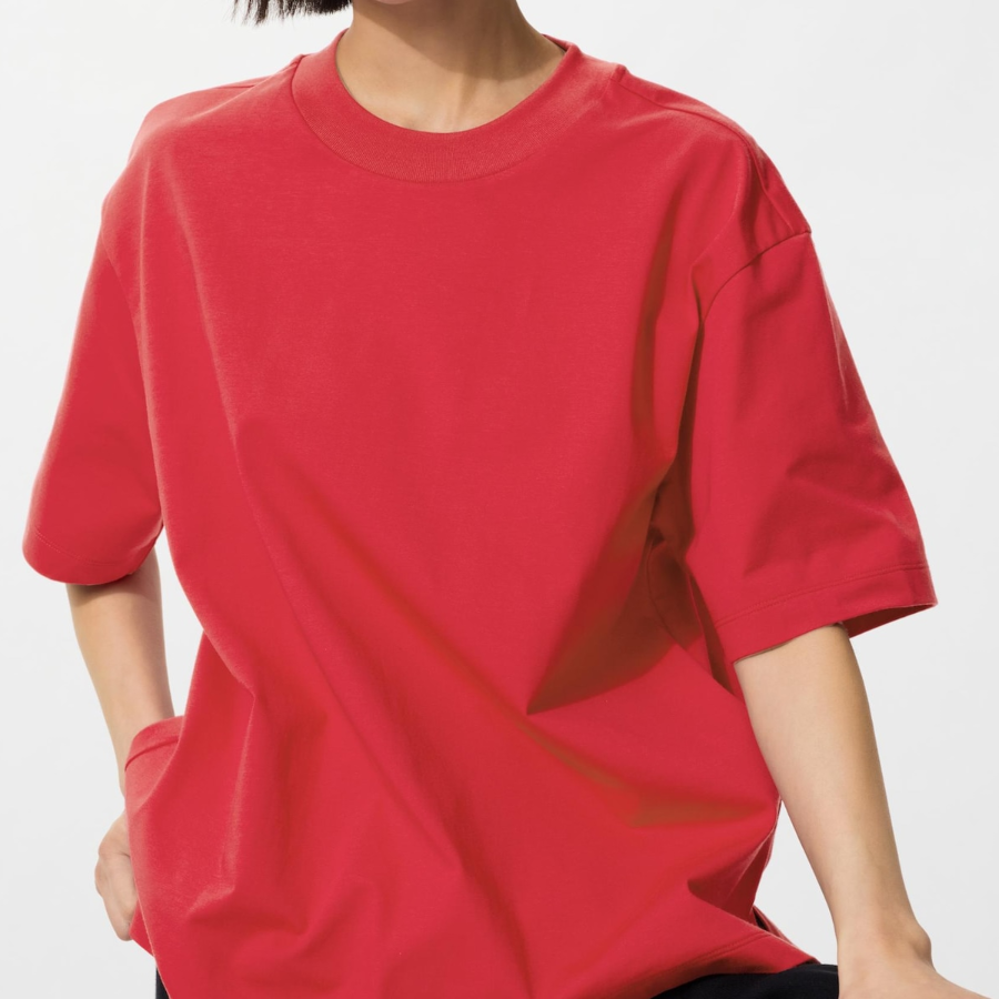 UNIQLO AIRism Cotton T — женская футболка