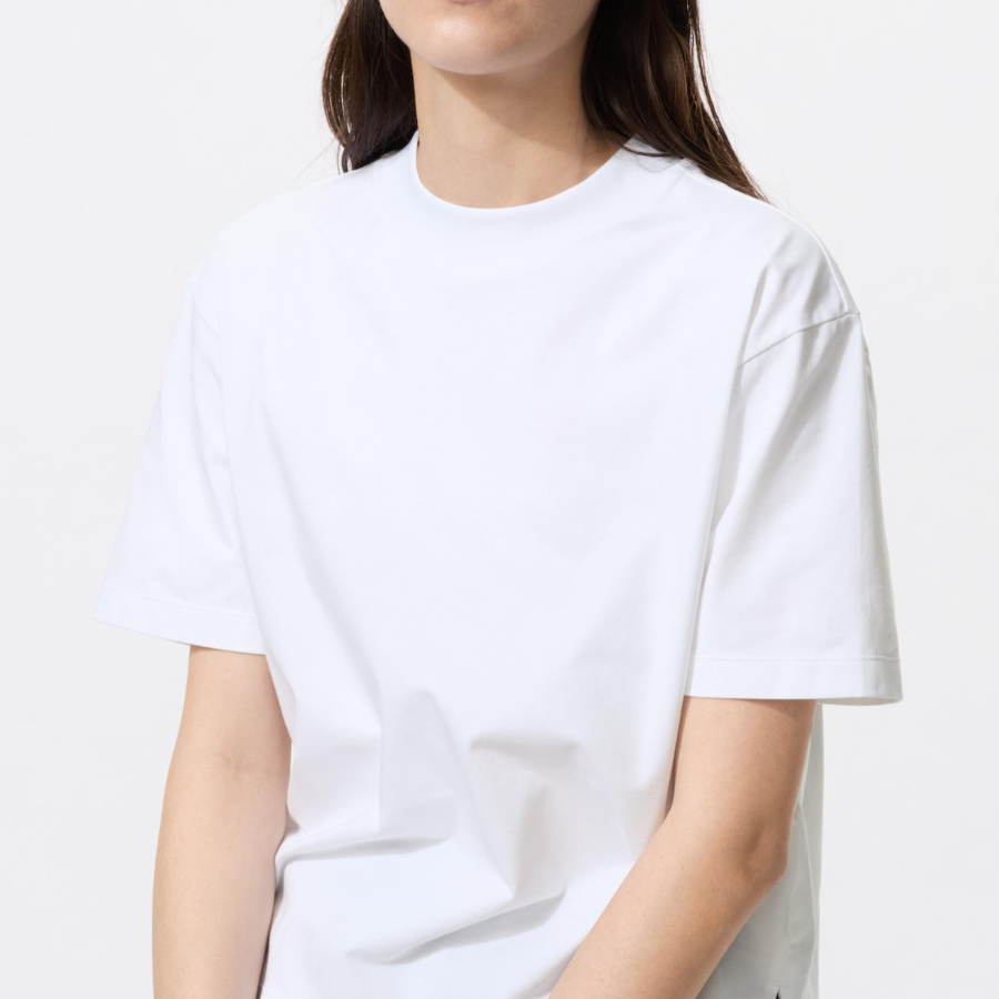 UNIQLO AIRism Cotton T — женская футболка