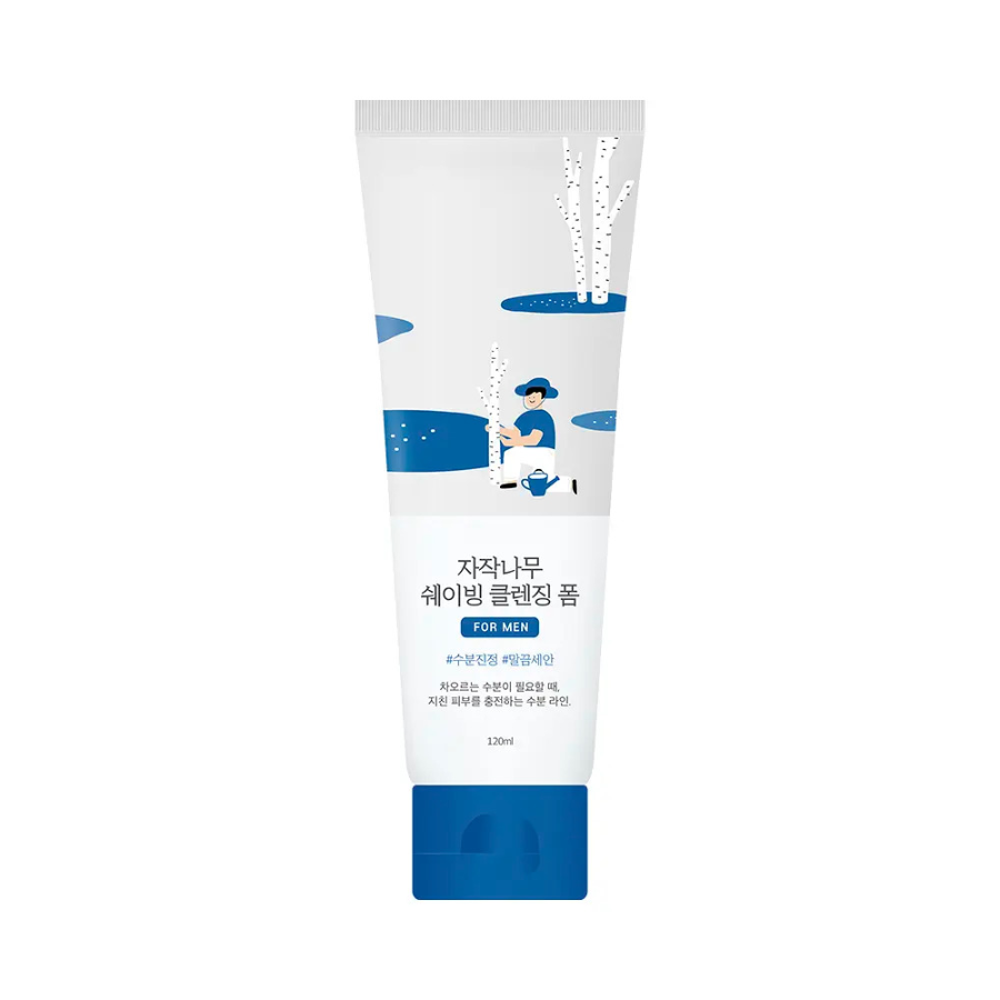 Round Lab For Men Birch Juice пенка для умывания 120 мл