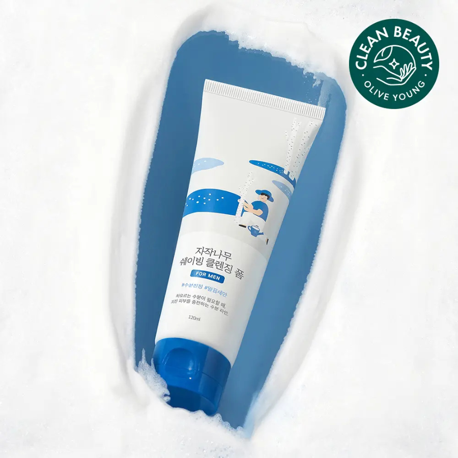 Round Lab For Men Birch Juice пенка для умывания 120 мл