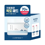 Набор Round Lab 1025 Dokdo тонер-пэды 70 шт. + 10 шт.