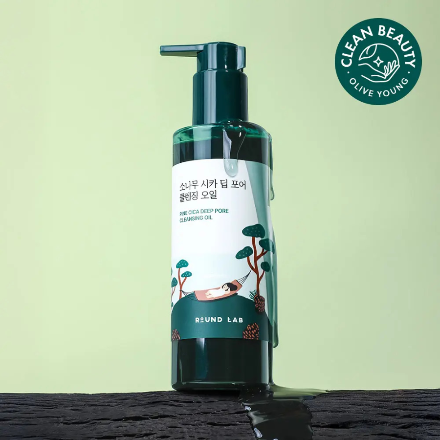 Round Lab Pine Cica гидрофильное очищающее масло 200 мл