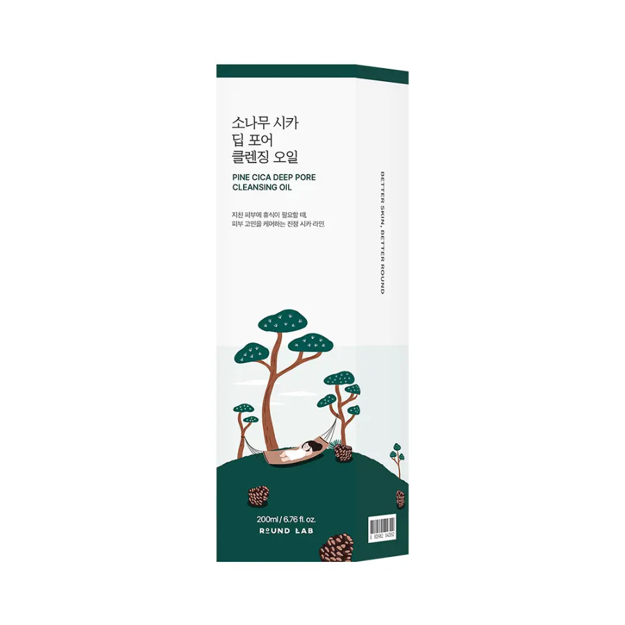 Round Lab Pine Cica гидрофильное очищающее масло 200 мл