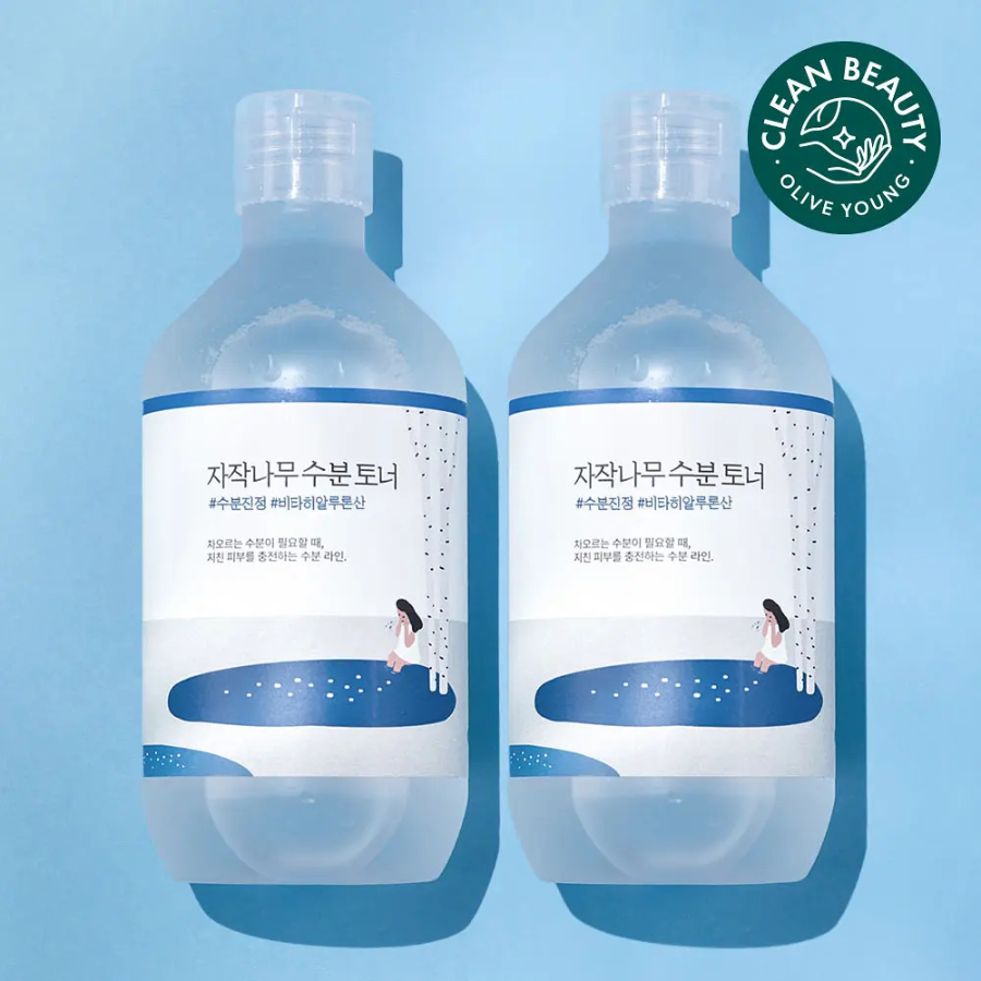 Набор Round Lab Birch Juice тонер 300 мл, 1+1