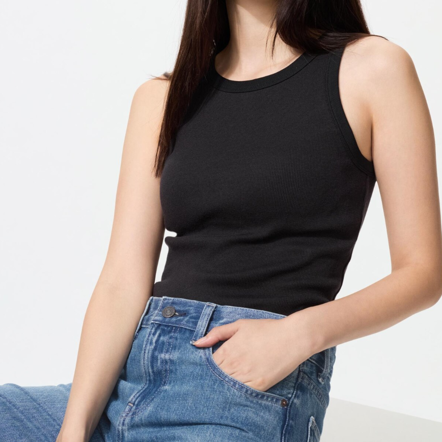 Uniqlo Rib Bra Top