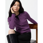 Uniqlo Rib Henley Neck T с длинным рукавом