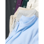 Uniqlo Rib Henley Neck T с длинным рукавом